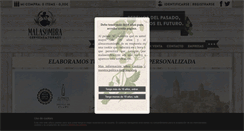 Desktop Screenshot of malasombracerveza.com